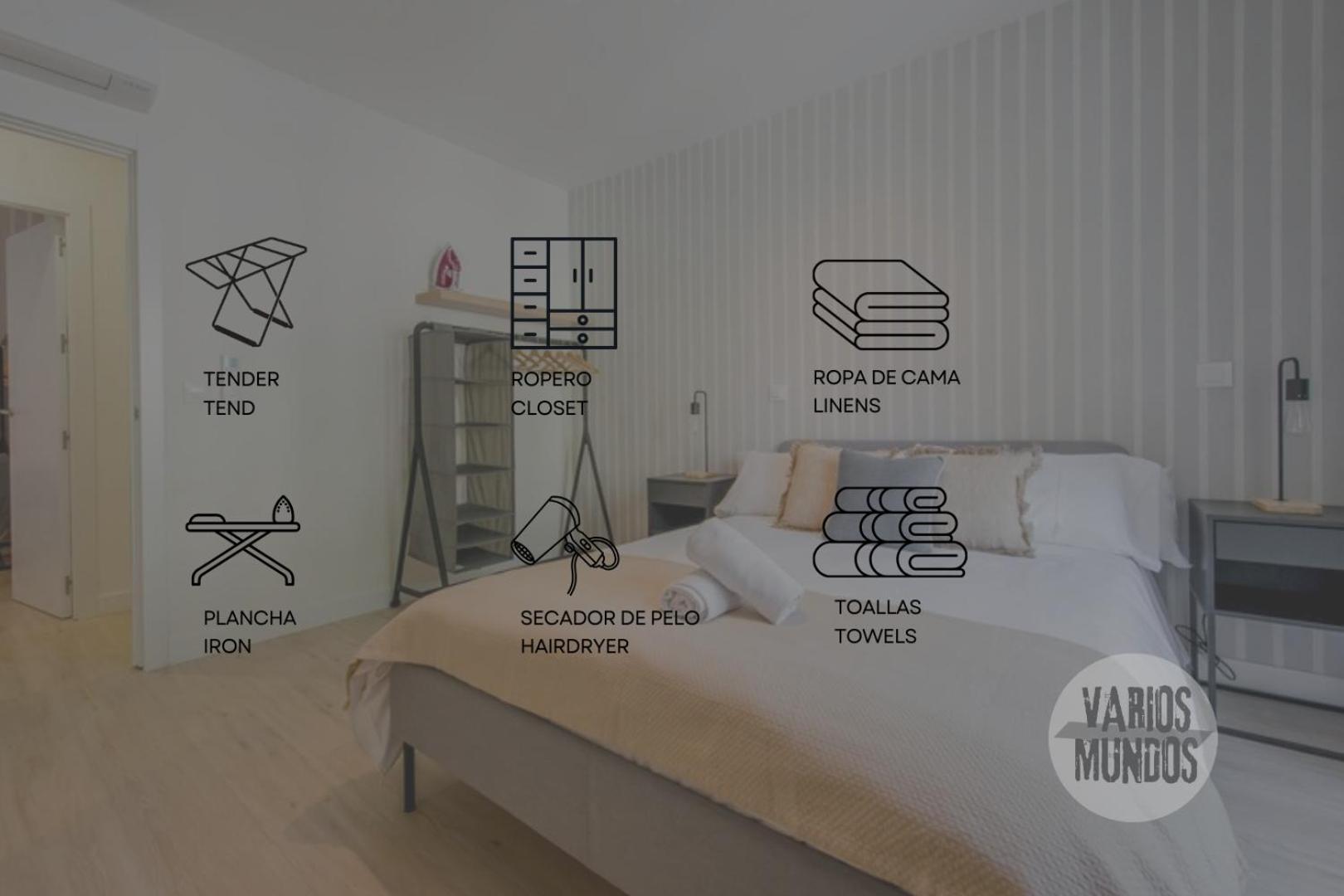 Spacious New Aparment Para 8Pax En La Plaza De Tirso E1 มาดริด ภายนอก รูปภาพ